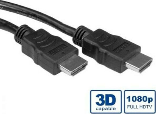 Roline HDMI 2.0 Premium High Speed 4K 60Hz HDR Cable HDMI Male - HDMI Male 2m Black