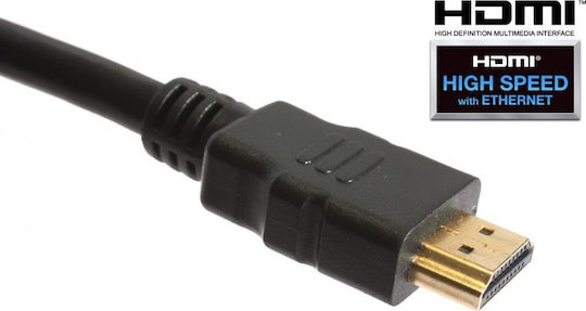 Signal HDMI 1.4 Cablu HDMI de sex masculin - HDMI de sex masculin 1m Negru