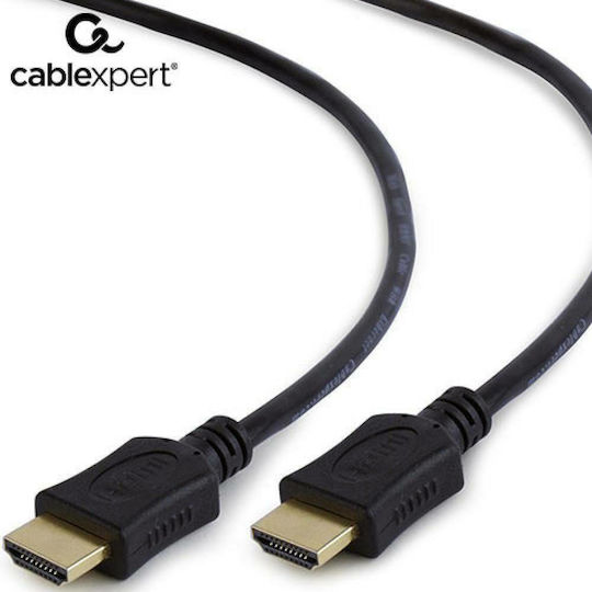 Cablexpert HDMI 1.4 High Speed 1080p 120Hz Cable HDMI male - HDMI male 1m Μαύρο