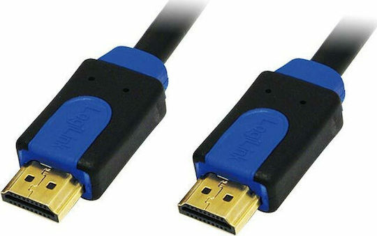 LogiLink HDMI 1.4 High Speed 1080p 120Hz Cable HDMI male - HDMI male 20m Μπλε