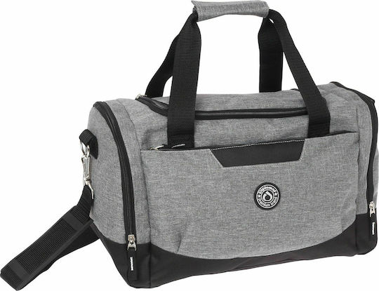 Diplomat Boston Sack Voyage 18lt Gray Fabric L40xW20xH25cm