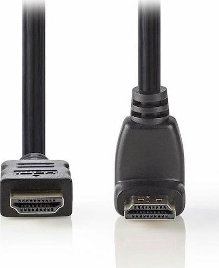 Nedis HDMI 1.4 High Speed 1080p 120Hz Angle (90°) Cable HDMI Male - HDMI Male 1.5m Black