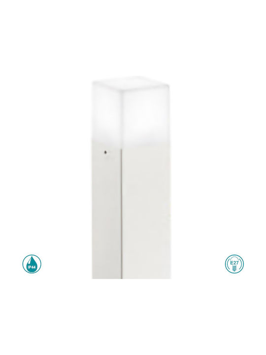 Gea Luce Aditi Outdoor Floor Lamp Small Post IP44 White