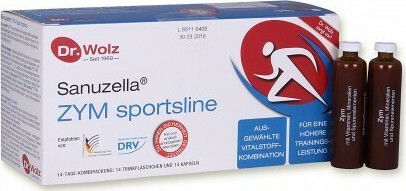 Dr. Wolz Sanuzella Zym Sportsline Ειδικό Συμπλήρωμα Διατροφής 14 x 20ml