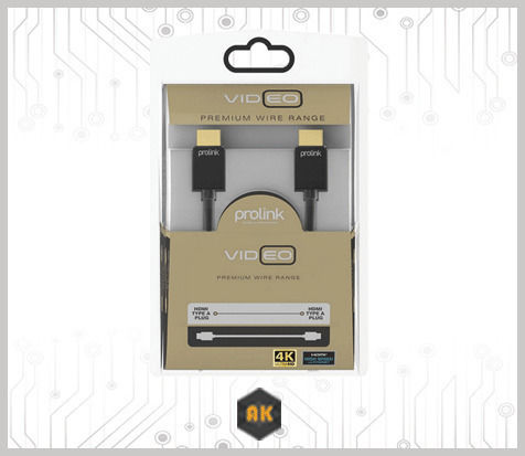 Prolink Cablu Premium HDMI 2.0 Premium High Speed 4K 60Hz HDR HDMI de Sex Masculin - HDMI de Sex Masculin 1.5m Negru