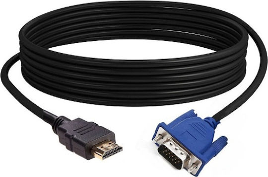 HDMI-Kabel männlich - VGA männlich 1,5m Schwarz