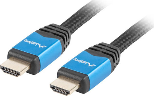 Lanberg Premium HDMI 1.4 High Speed 1080p 120Hz Cable HDMI Male - HDMI Male 1.8m Black