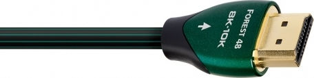 Audioquest Forest 48 HDMI 2.1 Ultra High Speed 48Gbps 4K 120Hz HDR VRR Cable HDMI male - HDMI male 1.5m Πράσινο