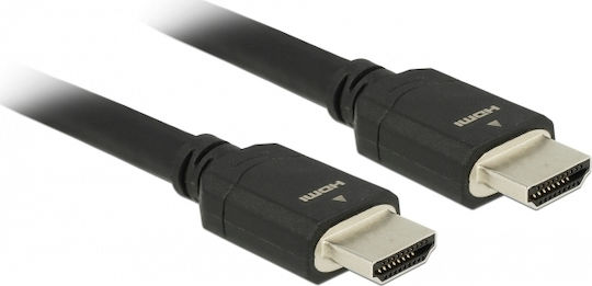 DeLock HDMI 2.1 Ultra High Speed 48Gbps 4K 120Hz HDR VRR Cable HDMI Male - HDMI Male 5m Black