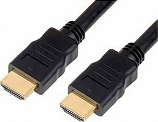 Lancom HDMI 1.4 High Speed 1080p 120Hz Cable HDMI male - HDMI male 25m Μαύρο