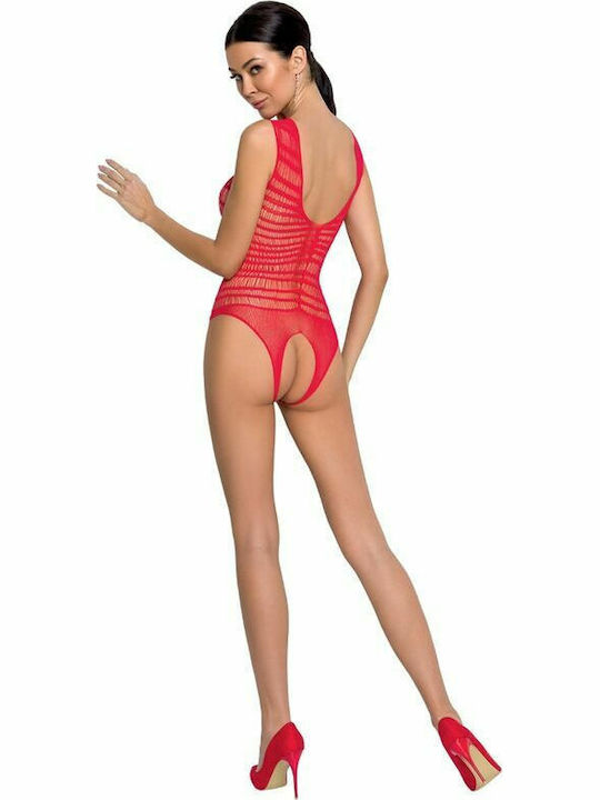 Passion BS086 Sexy Bodysuit Rot