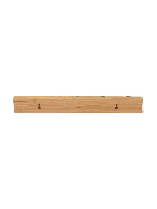 Umbra Wooden Wall Hanger 8 Hooks Brown 81.3x3.2x7.6cm