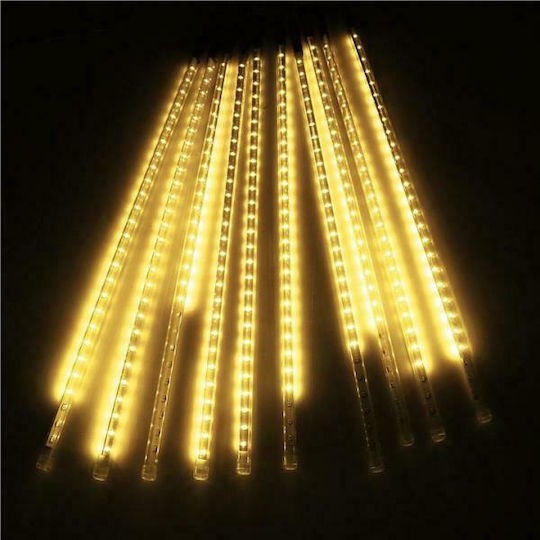 8 Lights LED 2.5m. x 47cm Warm White type Meteor 1pcs