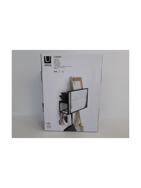 Hallway Furniture with Mirror & Hanger 32x20.5x11cm