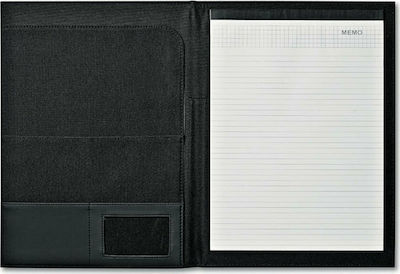 Contax Clipboard Bifold Conference for Paper A4 Black Diogenes 1pcs