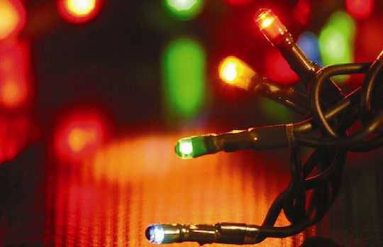 100 Lămpițe LED 8m. Multicolore tip Șir 1buc