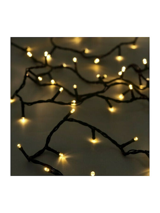 300 Lights LED 18m. Warm White in String 1pcs