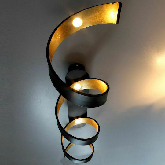Fan Europe Led-Helix-S6 Ner Deckenleuchte Schwarz LED Riegel