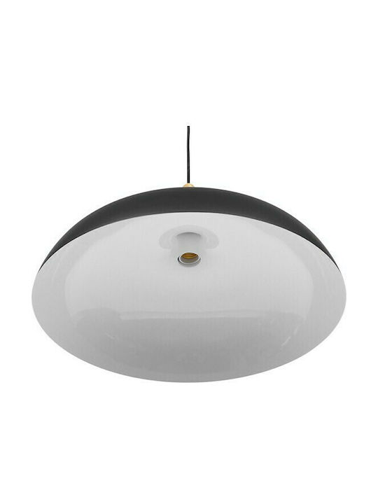GloboStar Vallete Pendant Light Black Bell with Socket E27 45x27cm
