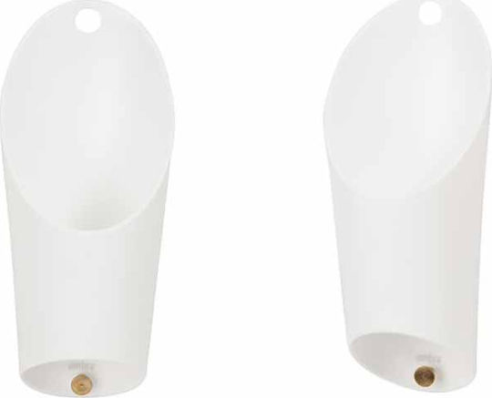 Umbra Plastic White Plant Pot
