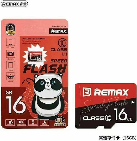Remax C10 microSDHC 16GB Class 10