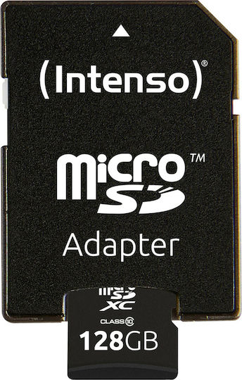 Intenso microSDXC 128GB Class 10 40MB/s with Adapter
