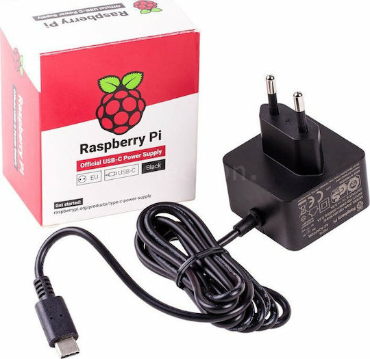 Raspberry Pi Pi4 Power Supply Type-C 15.3W 5.1V 3A