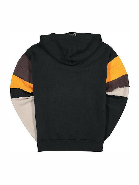 X Rokit Sweatshirt with Hood Black