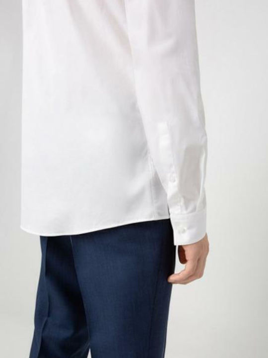 Erondo Long-sleeved Cotton Shirt White