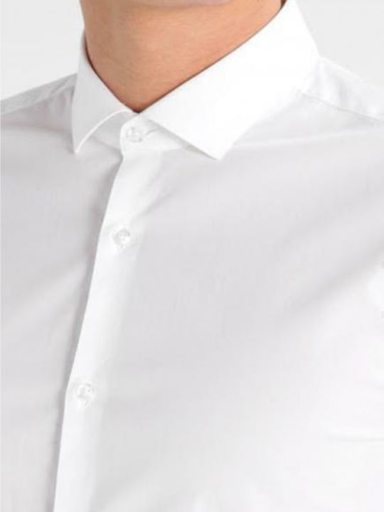 Erondo Long-sleeved Cotton Shirt White