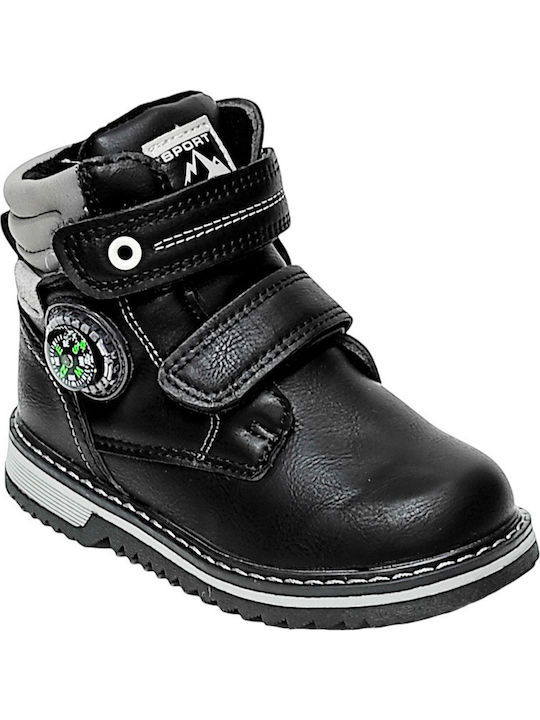 BOY'S BOOTS SPORT 2501 BLACK (27-37)