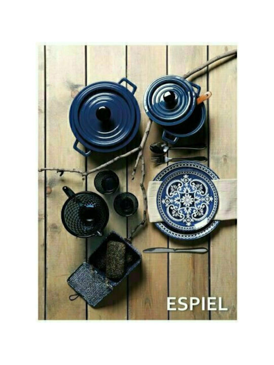 Espiel Tristar Ποτήρι Νερού από Γυαλί Blue Marine 340ml