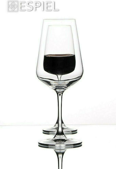 Espiel Nude Cuvee Set Of White Wine Glass Goblets Glass 345ml 6 Pieces