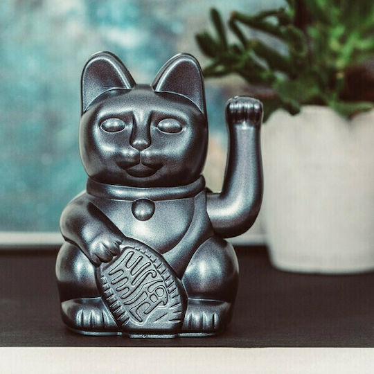 Donkey Διακοσμητική Γάτα από Πλαστικό Lucky Cat Maneki 10.5x8.5x15cm