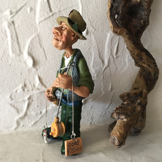 SP Souliotis Decorative Statuette from Plastic Fisher 11x7x18cm