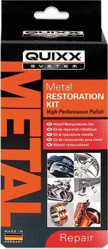 Quixx Metal Polish Αλοιφή Γυαλίσματος Kιτ Ανανέωσης για Μεταλλικές Επιφάνειες για Μεταλλικές Επιφάνειες 50ml