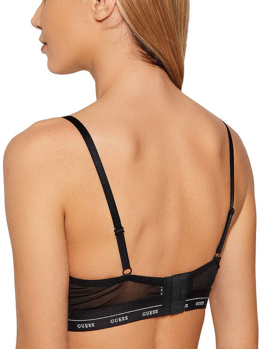 Guess Bra with Light Padding Underwire Black