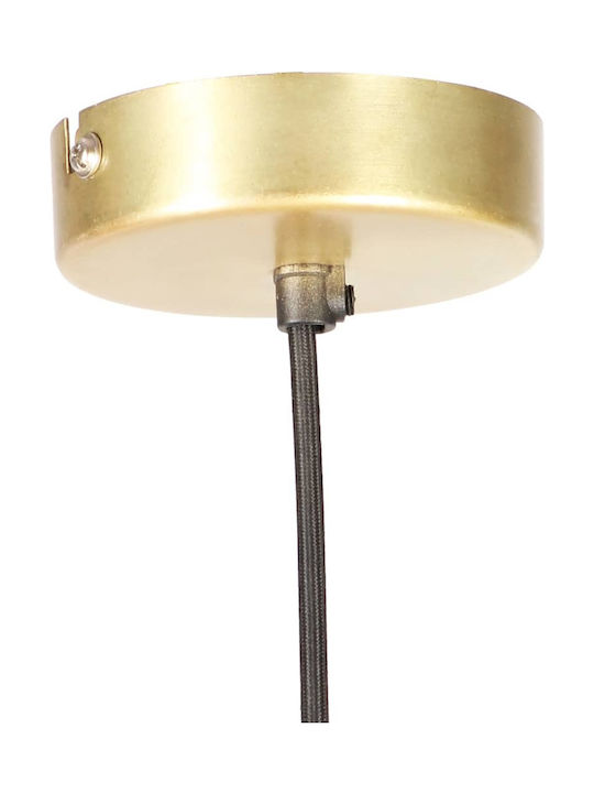 vidaXL Lustră Bronz cu Dulie E27 101x24cm.