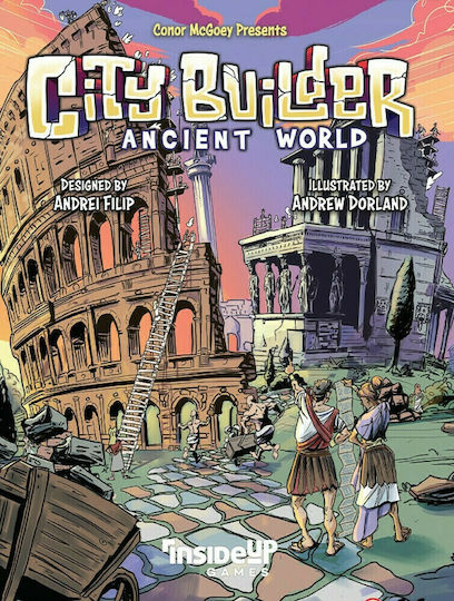 Настолна игра City Builder: Ancient World за 1-4 играчи 8+ години (EN) Inside Up Games