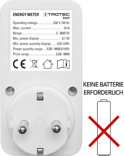 Trotec BX09 Electrical Meter Socket 3.68kW