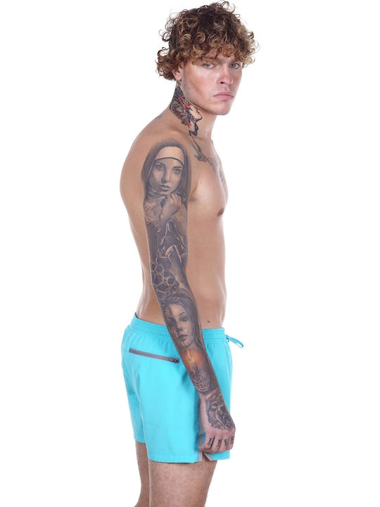 Herren Badebekleidung Shorts Türkis