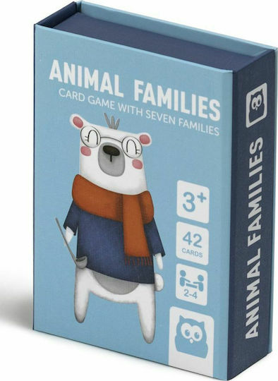 Επιτραπέζιο Παιχνίδι Animals Family για 2-4 Παίκτες 3+ Ετών (EN) Eureka