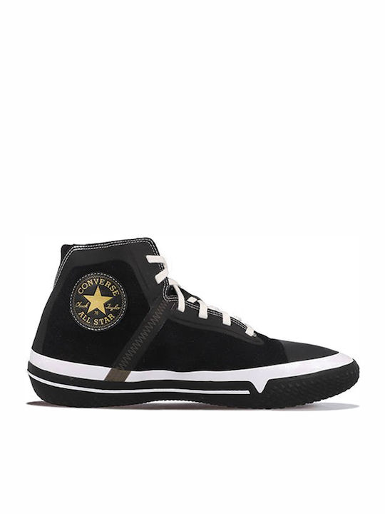 All Star Pro BB Canvas Висока Баскетболни обувки Черен