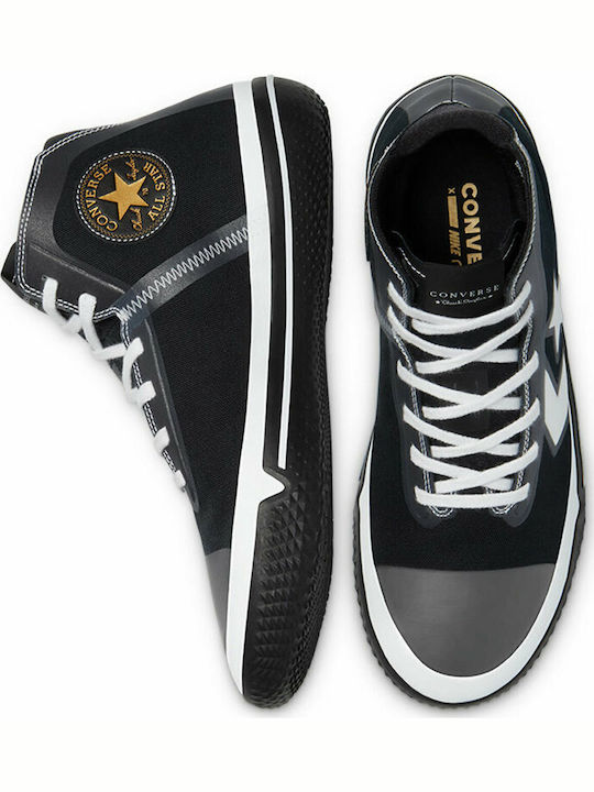 All Star Pro BB Canvas Висока Баскетболни обувки Черен