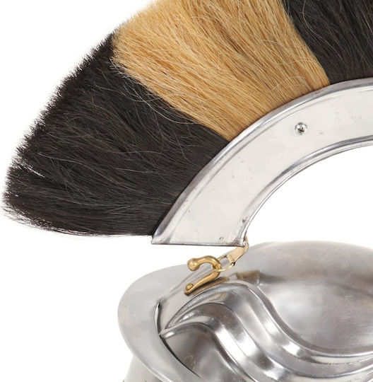 Karneval Ritter-Helm Silber 1Stück