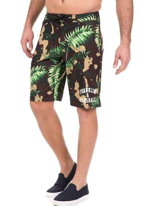 Men's Swimwear Bermuda Multicolour with Patterns