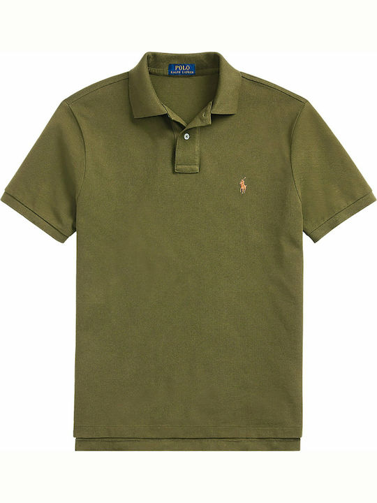 Ralph Lauren Polo Μπλούζα Κοντομάνικη Χακί