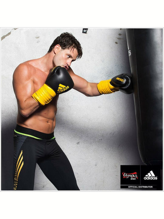 adidas Speedline Long Men Martial Arts Leggings Black