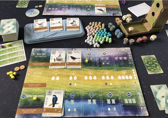 Board Game Wingspan Άνοιγμα Φτερών for 1-5 Players 10+ Years Old Kaissa