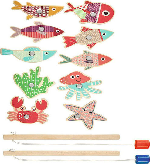 Moses Ξύλινο Παιχνίδι Ψαρέματος Fun Fishing Game